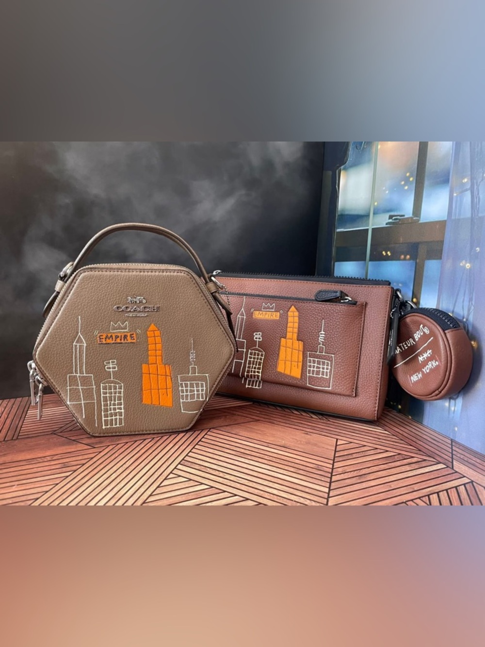 Coach Basquiat Purse Bundle